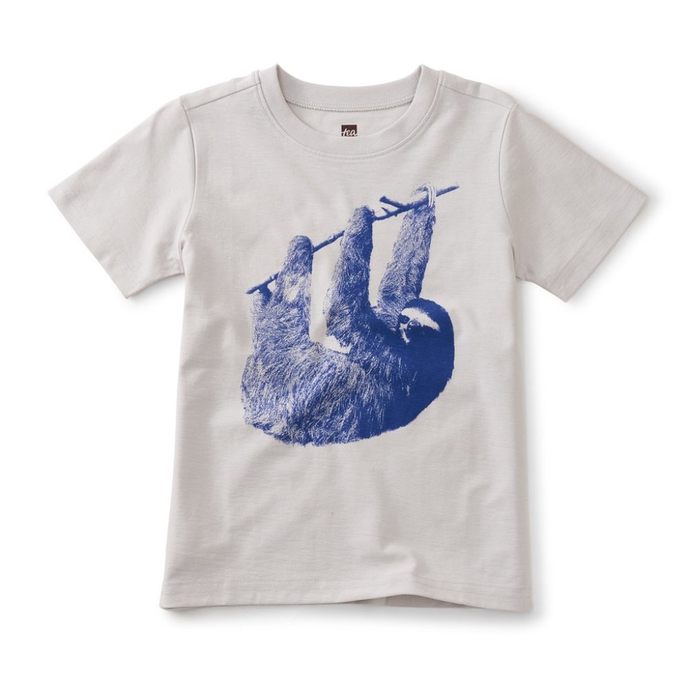 Tea Collection Serene Sloth Graphic Tee, 6
